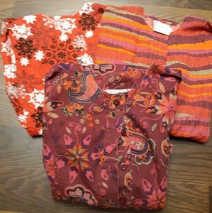 Printed Scrub Jackets